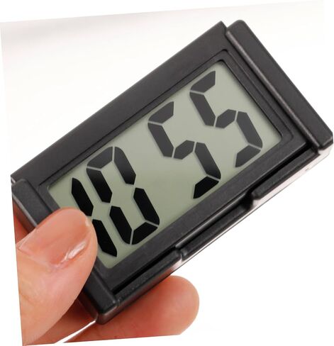 سيارة Cabilock Digital Clock Mini Dashboard عرض ساعة السيارات البلاستيكية للسيارة الداخلية DASH DASH قراءة واضحة in Saudi Arabia