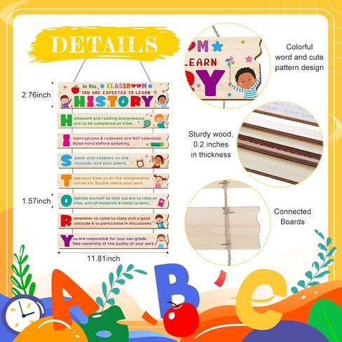 Math Sign Math Classroom Decorations Wall Mathematics Science Sign Math Plaque Hanging Wall Art Motivational Wall Hanging Art Wooden for Kids Elementary Middle High School Classroom Supplies in Saudi Arabia