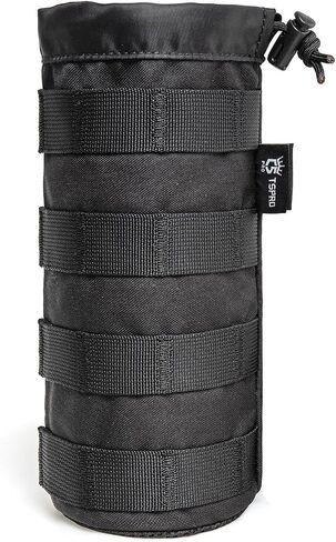 TSPRO Tactical MOLLE Water Bottle Pouch with Drawstring Closure Lightweight Molle Bottle Holder Carrier Fits Most 16oz/24oz/32oz Bottles in Saudi Arabia