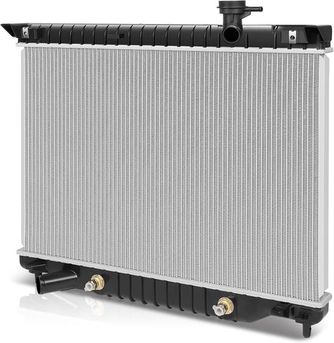 Auto Dynasty Radiator Compatible with 2002-2009 Chevy Trailblazer Buick Rainier GMC Envoy 4.2L, DPI 2458 Factory Style 1-Row Cooling Radiator, Aluminum Core in Saudi Arabia