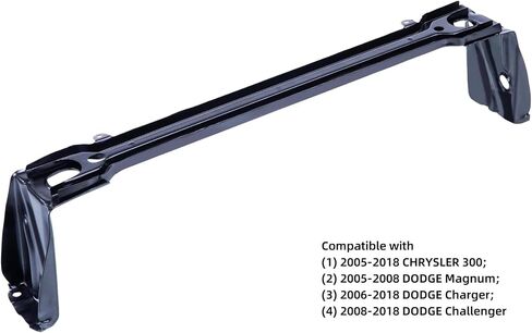 CarPartsDepot Radiator Support Lower Tie Bar for 2005-2018 CHRYSLER 300 / DODGE 2005-2008 Magnu, 2006-2018 Charger. 2008-2018 Challenger 5065240AD CH1225198 in Saudi Arabia