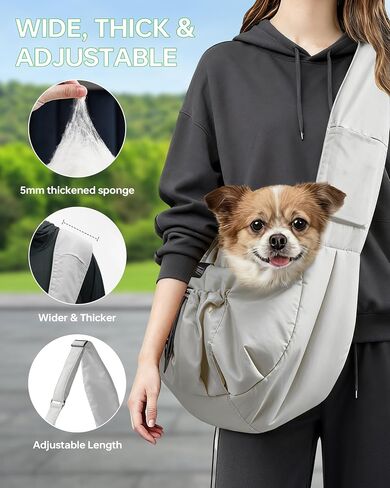 Small Dog Carrier Purses,Cat Rabbit Dog Carrier,Dog Soft-Sided Carriers,Dog Sling Tote Carrier Purses,Portable Foldable Outdoor Travel Hiking in Saudi Arabia