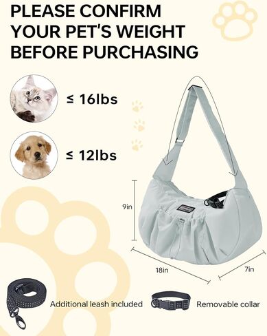 Small Dog Carrier Purses,Cat Rabbit Dog Carrier,Dog Soft-Sided Carriers,Dog Sling Tote Carrier Purses,Portable Foldable Outdoor Travel Hiking in Saudi Arabia