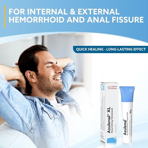 Ointment with Guaiazulene | Ointment for Diaper Rashes Itches Cuts & Sore Nipples | Suitable for Use for Babies and Nursing Mothers | Made in Europe (1 x 50 g) in Saudi Arabia