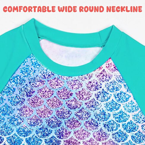 3 PCS Girls Swimsuit Swimsust Guard Swimsuit Quick Dry Tankini Suits Girls 'Girls' 4-8 Years in Kuwait