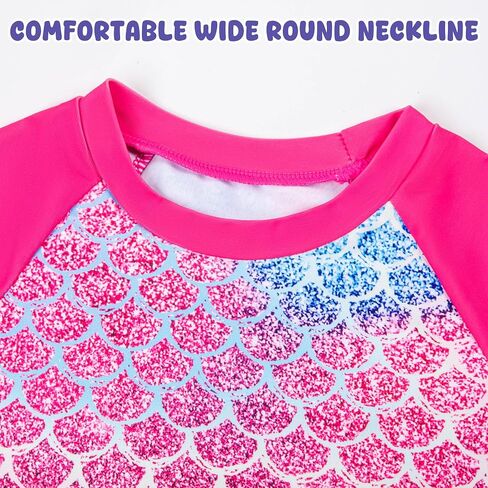 3 PCS Girls Swimsuit Swimsust Guard Swimsuit Quick Dry Tankini Suits Girls 'Girls' 4-8 Years in Kuwait