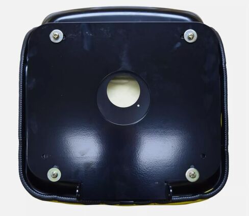 Tractor Seat with Flip-Up Bracket Compatible with John Deere Compact Tractor Models: 1070, 3005, 4005, 670, 770, 790, 870, 970, 990; Replaces JD part numbers M805158 & M803465; Yellow; 108000YE+901002 in Saudi Arabia