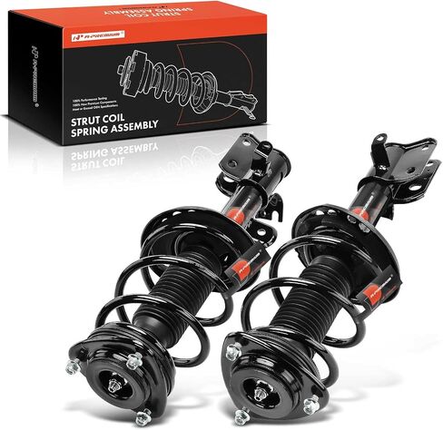 A-Premium Front Complete Strut & Coil Spring Assembly متوافقة مع Subaru Impreza 2017 2018 2019 ، مجموعة 2-PC in Kuwait