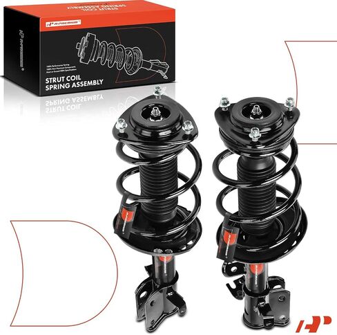 A-Premium Front Complete Strut & Coil Spring Assembly متوافقة مع Subaru Impreza 2017 2018 2019 ، مجموعة 2-PC in Kuwait