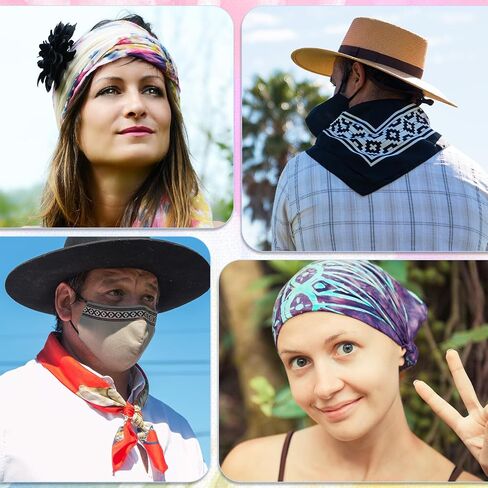 25 Pack DIY White Bandanas for Tie Dying, 22" x 22" Cotton Head Wrap, Bulk Blank Solid Handkerchiefs for Adults, Students, And School Hand-Dyeing Activities in Saudi Arabia