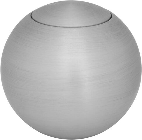 Lokar SK-6920 2" Auto Transmission Shifter Knob with Plain Push Button (Satin Finish) in Saudi Arabia