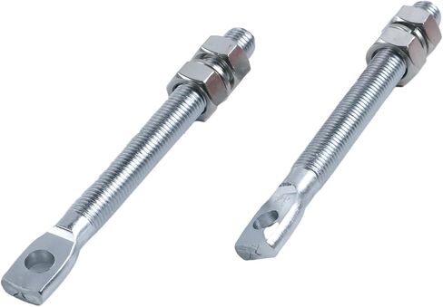 2X 5/8" Trip Spring Eye Bolt with Nut and Washer Compatible with Meyer 09124 and Western 90493 Snow Plow Buyers Sam 1302005 NLP SNP6224 in Saudi Arabia