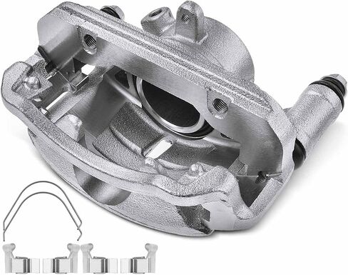 A-Premium Disc Brake Caliper Assembly with Bracket Compatible with Select Toyota Models - Pickup 1989-1992 3.0L - Front Left Driver Side in Saudi Arabia