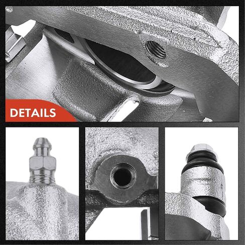 A-Premium Disc Brake Caliper Assembly with Bracket Compatible with Select Toyota Models - Pickup 1989-1992 3.0L - Front Left Driver Side in Saudi Arabia