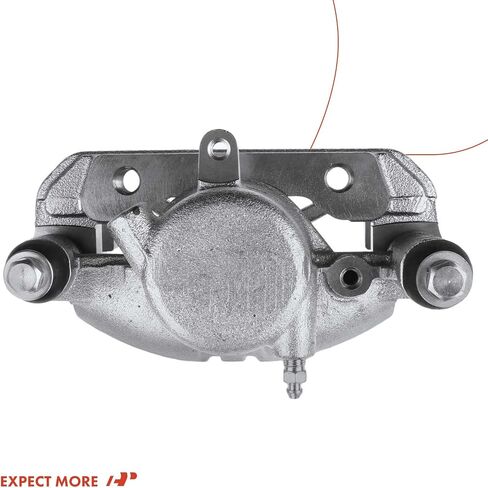 A-Premium Disc Brake Caliper Assembly with Bracket Compatible with Select Toyota Models - Pickup 1989-1992 3.0L - Front Left Driver Side in Saudi Arabia