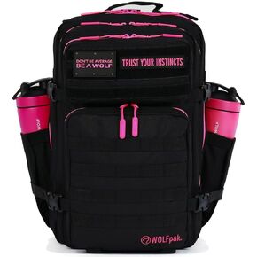 WOLFpak 45L Backpack (Black Lightning Immortal Red) in Saudi Arabia