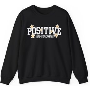 قميص من النوع الثقيل الإيجابي ، RBT BCBA Crewneck ، ABA Therapy ، المعلم المتسرب ، أخصائي التضمين للجنسين in Kuwait