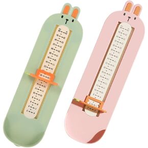 2Pcs Foot Measuring Device Accurate Shoe Measurement Tool for Boy Girl Foot Gauge Ruler for Home Use Precision Measuring for Growing in Kuwait