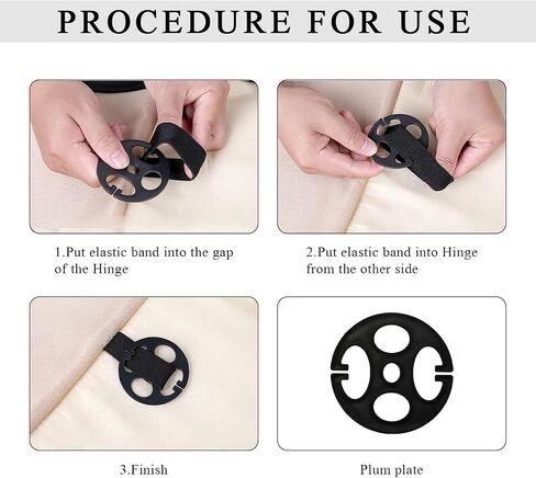 24 PCS Car Seat Cover Plum Plate Metal Hooks, Plastic Cover Chucks & Metal Hooks Locking Clip, Plum Card Fixed Fastener Buckle Replacement for Car Seat Cushions Fixing in Saudi Arabia