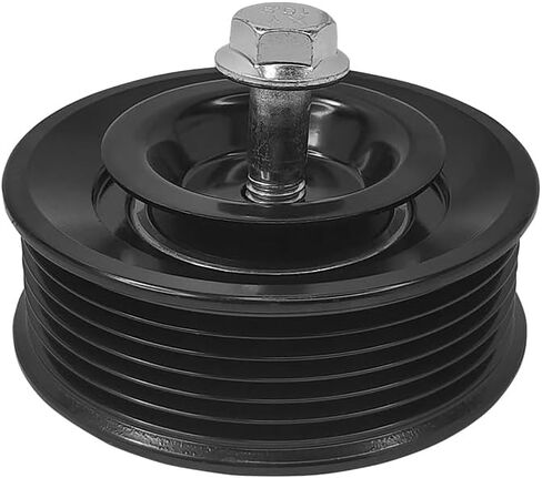 1PC حزام الحزام مؤدح بكرة متوافقة مع محرك Cummins ISX ISX12 ISX12N ISX15 QSX15 X15 KENWORTH PETERBILT FREIGHTINER TRUCKS International Harvester 89120 3689465 3682229 362233 362233 in Saudi Arabia