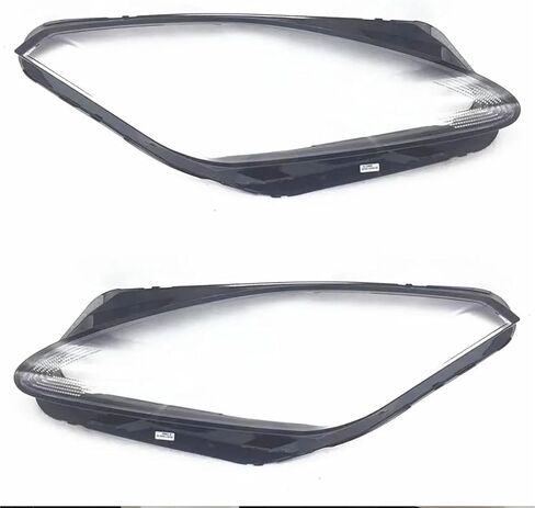 Headlight Shell Mask Lens Plexiglass Compatible for Jaguar E-PACE 2018-2020 Headlamp Cover Transparent Lampshade(1Piece Left Side) in Saudi Arabia