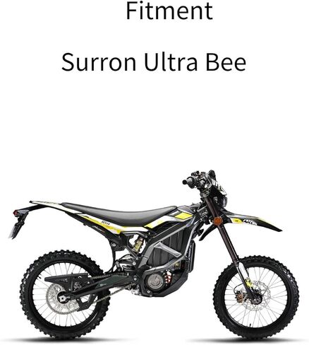 Headlight Cover for Surron Ultra Bee,Imitate Carbon Fiber Windshield for Sur Ron Electric Dirt Bike Original Motorcycle Accessories (Water Transfer Glossy) in Saudi Arabia