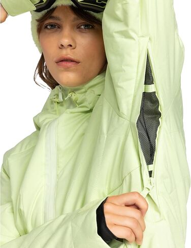 Roxy womens Radiant Snowboard Jacket – 10k Waterproof Insulated Snow Jacket, Pfas-free in Kuwait