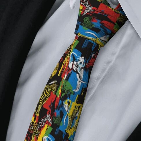 Men'S Tie Funny Casual Neckties For Men Holiday Season Party Gifts in Saudi Arabia