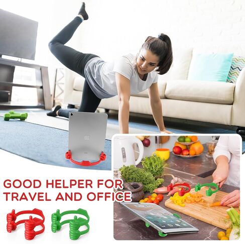 8 Pcs Thumbs up Cell Phone Stands Universal Cell Phone Holder Flexible Mobile Phones Stand Adjustable Smartphone Stand Holder Tablet Holder for Desk Offices Bedrooms Airplanes Travel (Multi Color) in Saudi Arabia