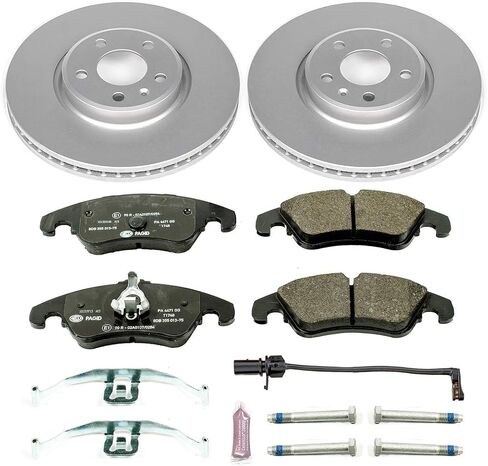 Power Stop ESK6133 Euro-Stop Brake Kit For Audi A4, Audi A4 Quattro, Audi A5, Audi A5 Quattro, Audi A6, Audi A6 Quat, Audi Q5, Audi allroad [Model Specific] in Saudi Arabia