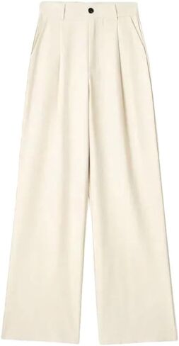 Women's Formal Pants Office Wear High Waist Baggy Suit Pants in Saudi Arabia