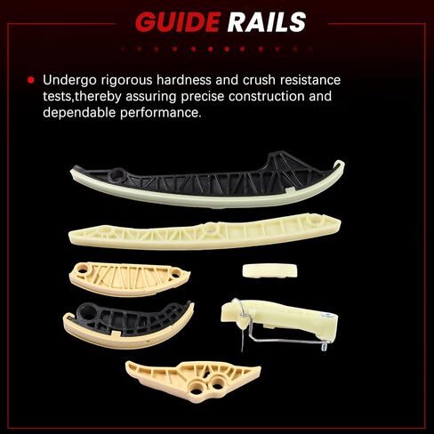 سلسلة توقيت المحرك Kit EA888. 1.8L 2.0L من أجل Tiguan-Auto 2009-2018 لـ Passat-Auto 2008-2015 FIT لـ Jetta-Auto Q3 CC A5/A4/A3/A6 BEETLE EOS S3 06-15 in Kuwait