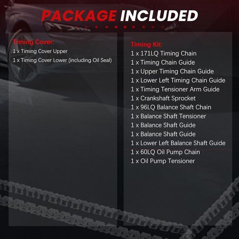 سلسلة توقيت المحرك Kit EA888. 1.8L 2.0L من أجل Tiguan-Auto 2009-2018 لـ Passat-Auto 2008-2015 FIT لـ Jetta-Auto Q3 CC A5/A4/A3/A6 BEETLE EOS S3 06-15 in Kuwait