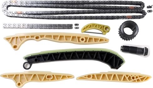MOCA Timing Chain Kit w/Intake VVT Water Pump Fit for 06-07 for Mercedes-Benz C280 3.0L, 06-09 for CLK350 3.5L, 08-11 for GL550 5.5L, 06-11 for R350 3.5L, 07-11 for S550 5.5L, 05-11 for SLK350 3.5L in Saudi Arabia