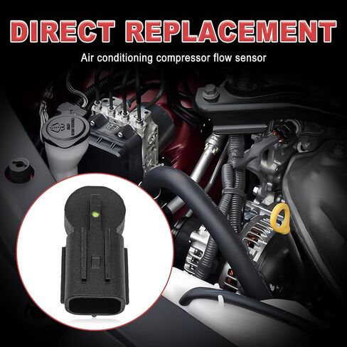 926-818 AC Compressor Flow Sensor 3 Pin Plug A C Refrigerant Sensor Replacement for Lexus ES300h ES350 GS200t GS450h RX350 RX450h Toyota Avalon Camry Highlander Sienna Scion in Saudi Arabia