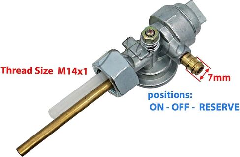 Replace Parts & Accessories ATV&UTV For Petcock Assy For Yamaha MX80 YZ80 TY80 DT100 MX100 1974-1983 Model/DRET333-501 in Saudi Arabia