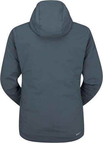 Rab Women's Xenair Alpine Light Hooded Insulated Jacket for Hiking & Mountaineering - Orion Blue - Small in Saudi Arabia