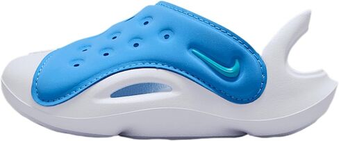 Nike Aqua Swoosh Baby/Toddler Songals (FN0875-400 ، Blue Beyond/White/Dusty Cactus) in Kuwait