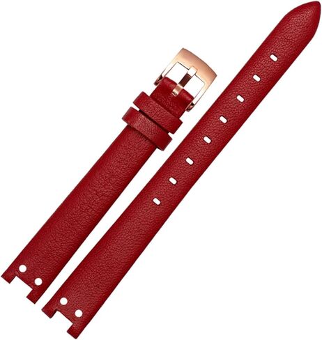 Genuine Leather Watch Strap for Anne Klein Notch AK Girl Simple Elegant Belt Small Dial Retro Band in Saudi Arabia