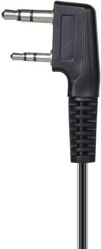 Walkie Talkie Earpiece with Mic PTT 2 Pin Covert Air Acoustic Tube Headset Surveillance Headset Compatible with Baofeng UV-5R BF-888S BF-F8HP Retevis H-777 RT21 RT22 Kenwood Radio(1PCS) in Saudi Arabia