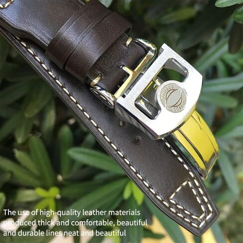 حزام ساعة جلد البقر الإيطالي لشركة Watchbands in Saudi Arabia