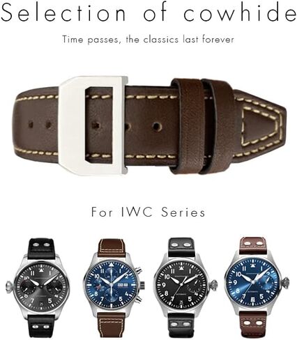 حزام ساعة جلد البقر الإيطالي لشركة Watchbands in Saudi Arabia