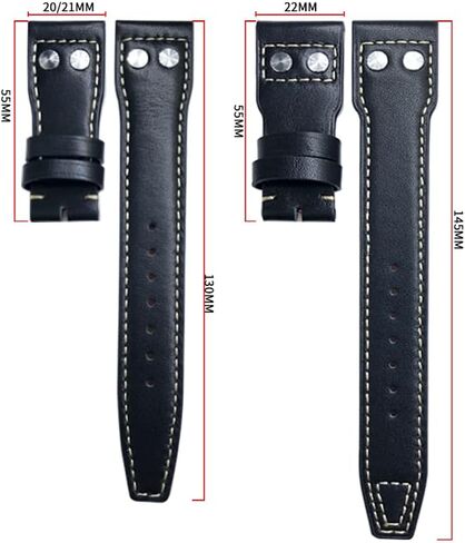 حزام ساعة جلد البقر الإيطالي لشركة Watchbands in Saudi Arabia