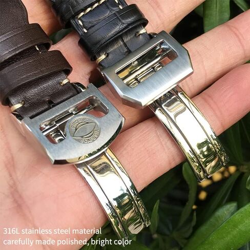 حزام ساعة جلد البقر الإيطالي لشركة Watchbands in Saudi Arabia