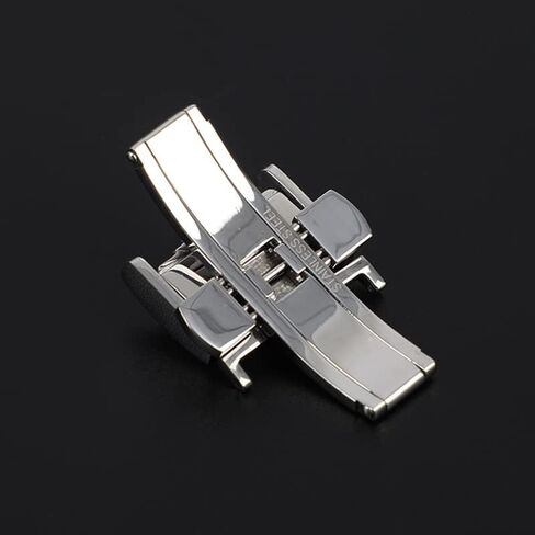 Original Authentic For Stainless Steel Watch Strap Buckle Belt Double Press Butterfly Bands in Saudi Arabia