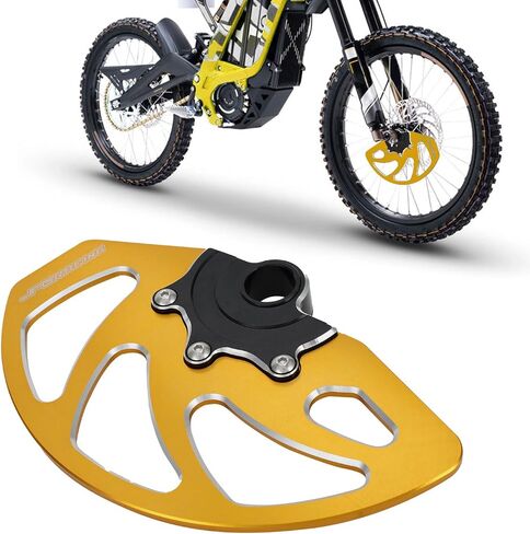 JFG RACING FRONT BRAKER DIRC FOR SRARRON SUR RON X/S TALARIA Sting MX3/R MX4 TALARIA XXX SEGWAY X260 X160 Black ، CNC-Machined in Saudi Arabia
