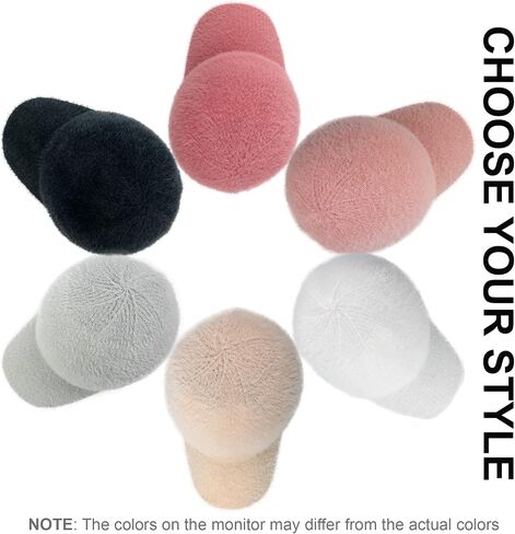 Braxton Beanie Visor - Womens Winter Wool Knit Hat مع Brim - قبعات Nit Cap Cap in Kuwait