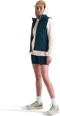 THE NORTH FACE Womens Heritage Patch Pullover Hoodie, S, Khaki Stone in Saudi Arabia
