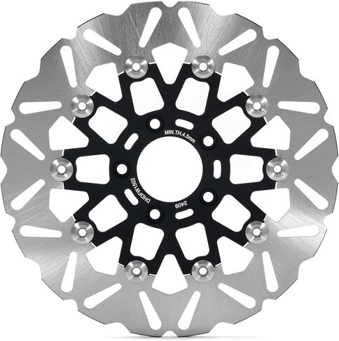 TOFR 11.5" Floating Front Rear Brake Rotor Discs for Harley Sportster XL883 1200 00-13 Dyna Wide Glide Super Glide Softail Street Glide Fat Bob Touring Road Glide Road King Electra Glide 2000-2007 in Saudi Arabia