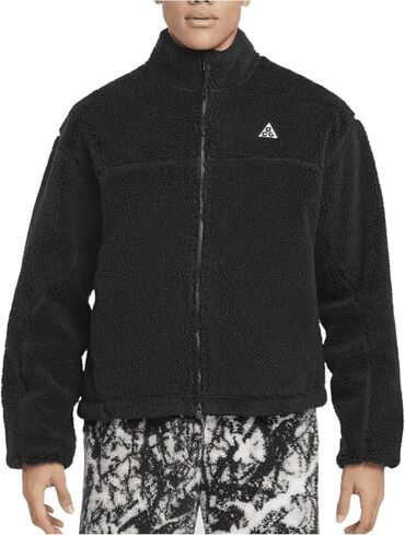 نايك ACG Canwell Glacier Men Men's Therma-Fit Adv Adv Roofling (FV8653-010 ، Black/Black/Summit White) in Saudi Arabia